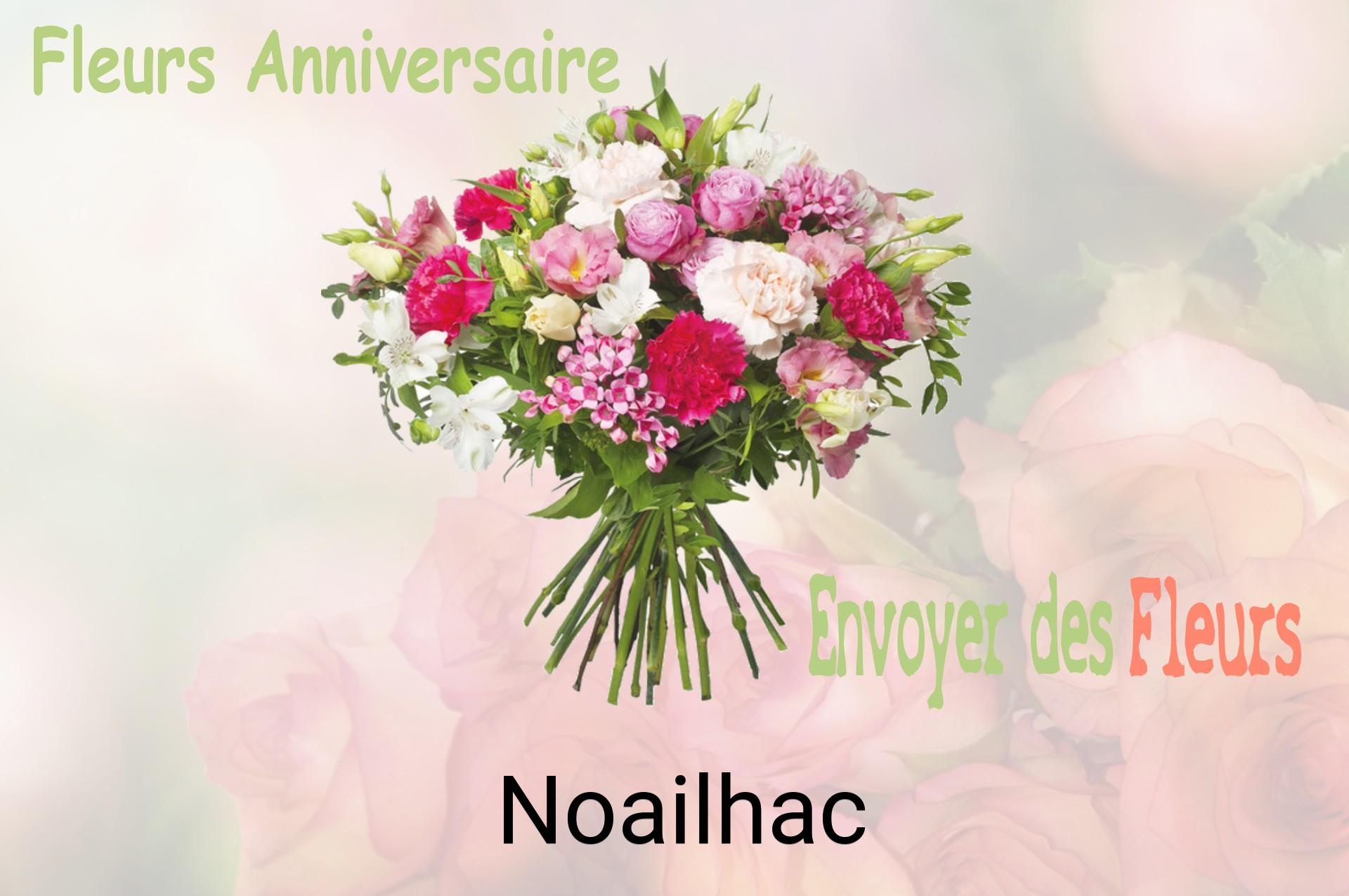 Bouquet de fleurs d’anniversaire livré à Noailhac